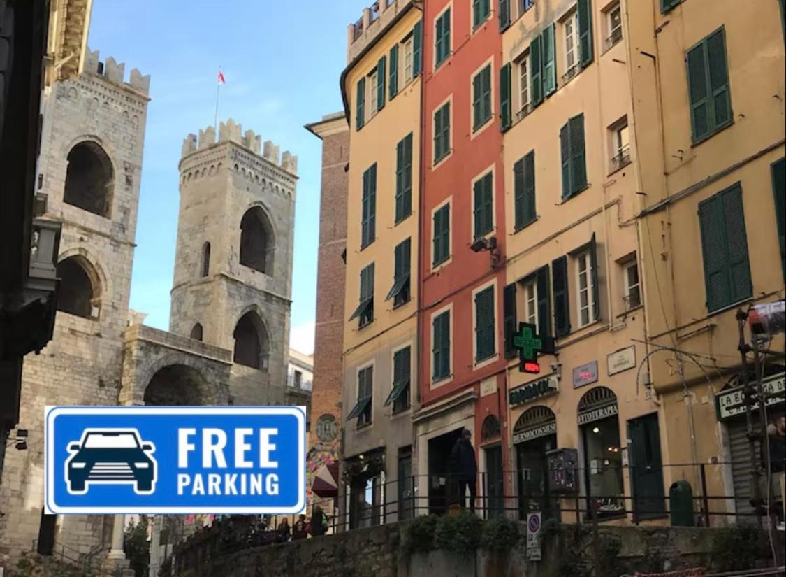 Lovely Apt Really Downtown - Free Private Parking Included! - Γένοβα Εξωτερικό φωτογραφία